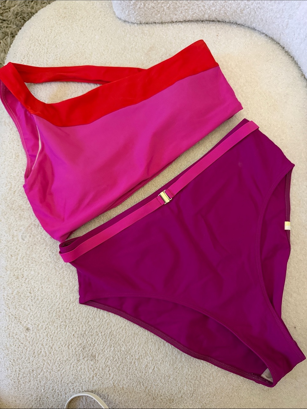 summersalt Fuchsia Pink Swimwear Top